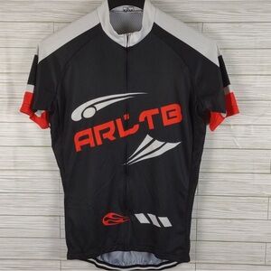 ARL'TB All Roads Link to Bike Cycling Zippered Jersey Men's XL NWT